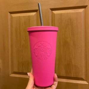 Grande metal Starbucks cup